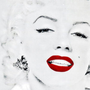 Marilyn with Red Lips